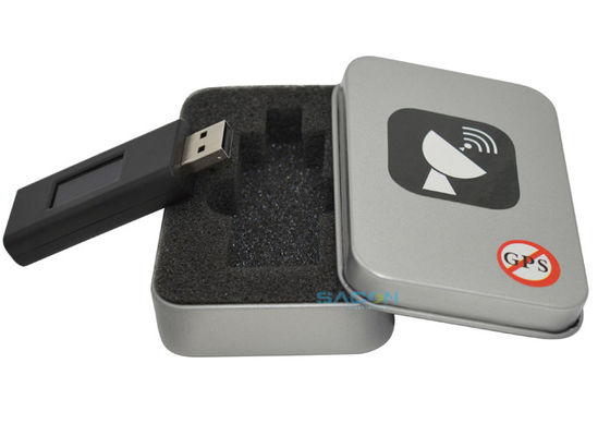 USB Disk GPS Jammer dengan Antena Omni-Directional Ringan 50g dan Jangkauan Jamming 3-10m