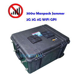 8 Saluran Drone Signal Scrambler 200 W Untuk Penjara / Ruang Interogasi