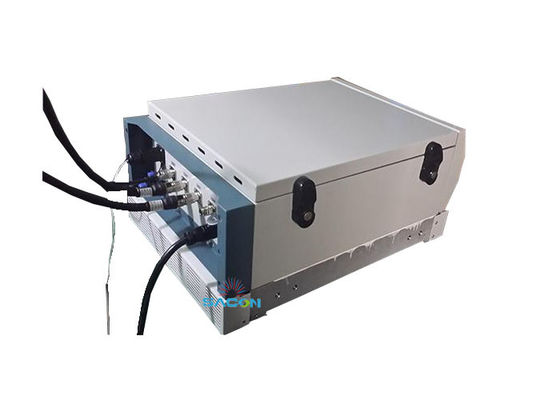 600W Perangkat Peredam Sinyal Tahan Air Daya Tinggi dengan Jangkauan Peredaman 50-500M untuk Penjara dan Ladang Minyak