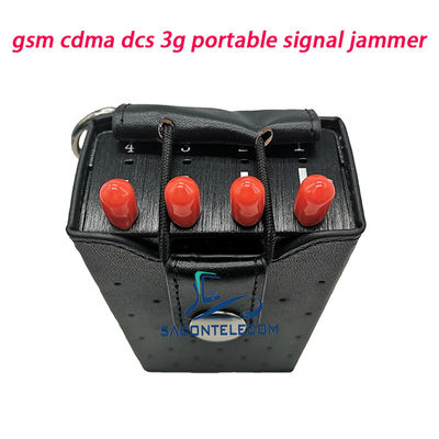 2W Portable Signal Jammer dengan 15m Range Blocks 2G 3G 4G Sinyal Ponsel