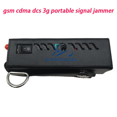 4 Saluran 2W Daya 15m Range Portable Signal Jammer dan Jammer Ponsel untuk WiFi GPS Blocking
