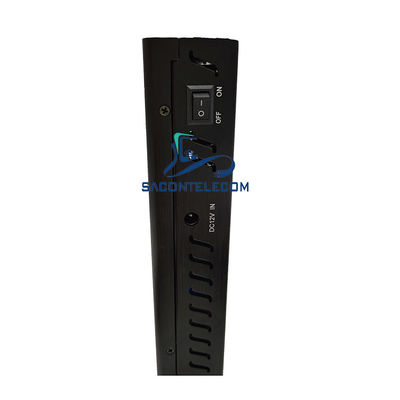 Portable Signal Jammer dengan 8000mAh Baterai 3 Band 315MHz 433MHz 868MHz dan 100m Range