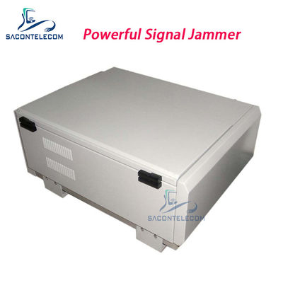 Waterproof 190w 2km 2.4G GPS 5.8G drone signal jammer