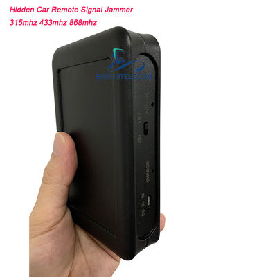 1.5W Output Power Car Remote Signal Jammer dengan Jamming Radius 2-20m untuk kisaran frekuensi 315MHz-915MHz