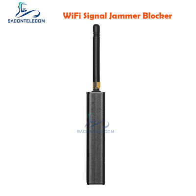 1200mAh Baterai 10m Jamming Radius 2 Antenna GPS Signal Jammer WiFi GPS Blocker Portable Signal Jamming Device
