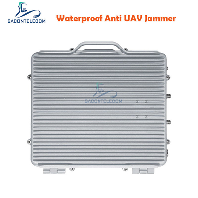 GSM CDMA 1KM Drone Signal Jammer IP65 300w Anti UAV Signal Jammer