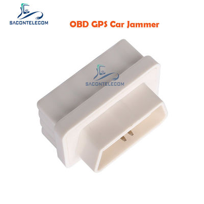 ISO9001 Berat Ringan OBD GPS Jammer dengan Radius 15m untuk Sinyal GPS L1 L2