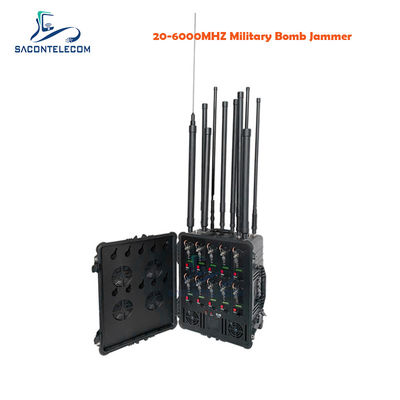 1350w Militer DDS Konvoi Bom Jammer 20 Band 20-6000mhz