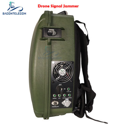 Backpack Drone Signal Scrambler Coverage Frekuensi Luas VSWR Max 200w 1500m Jarak