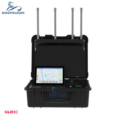 Detektor Drone UAV Koper Portabel dengan Jangkauan Deteksi 10km dan Kemampuan Multi-Frekuensi