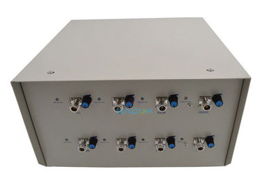 120 W 8 Band kendaraan dipasang jammer AC220V Untuk pusat pelatihan / pabrik
