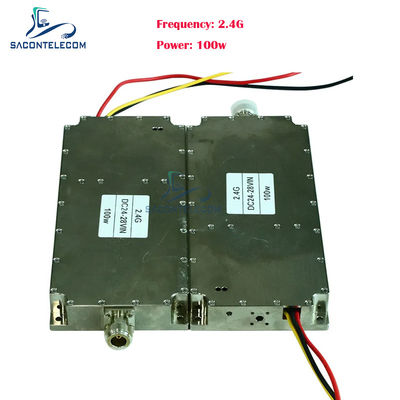 100-200MHz 100W Frekuensi Disesuaikan FPV Drone Jammer Module Anti Drone Jammer PA