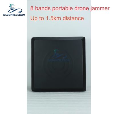 Penangkal Drone Anti-Drone Portabel dengan Desain Ringan 7kg, Baterai Internal yang Dapat Diganti, dan Interferensi Terarah untuk Pemblokiran Sinyal UAV