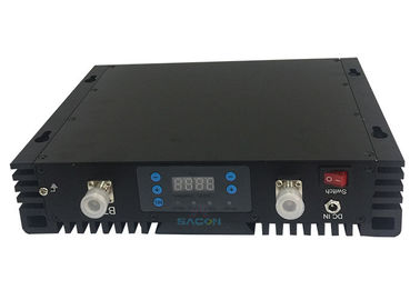 20dBm Triple Band Cell Phone Booster Repeater 2G 4G Hingga 2000m2 LCD Display