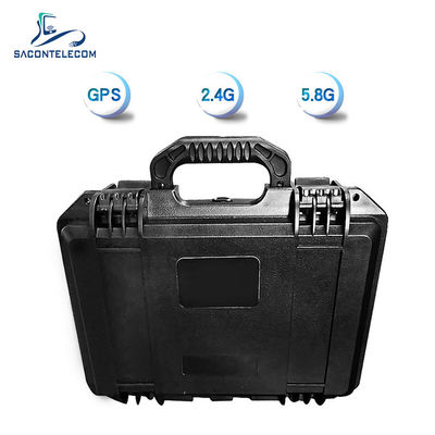 Koper Drone Signal Jammer dengan Jarak 1,5km Daya 60W dan Antenna Bawah Tanah untuk Konvoi Anti Bom